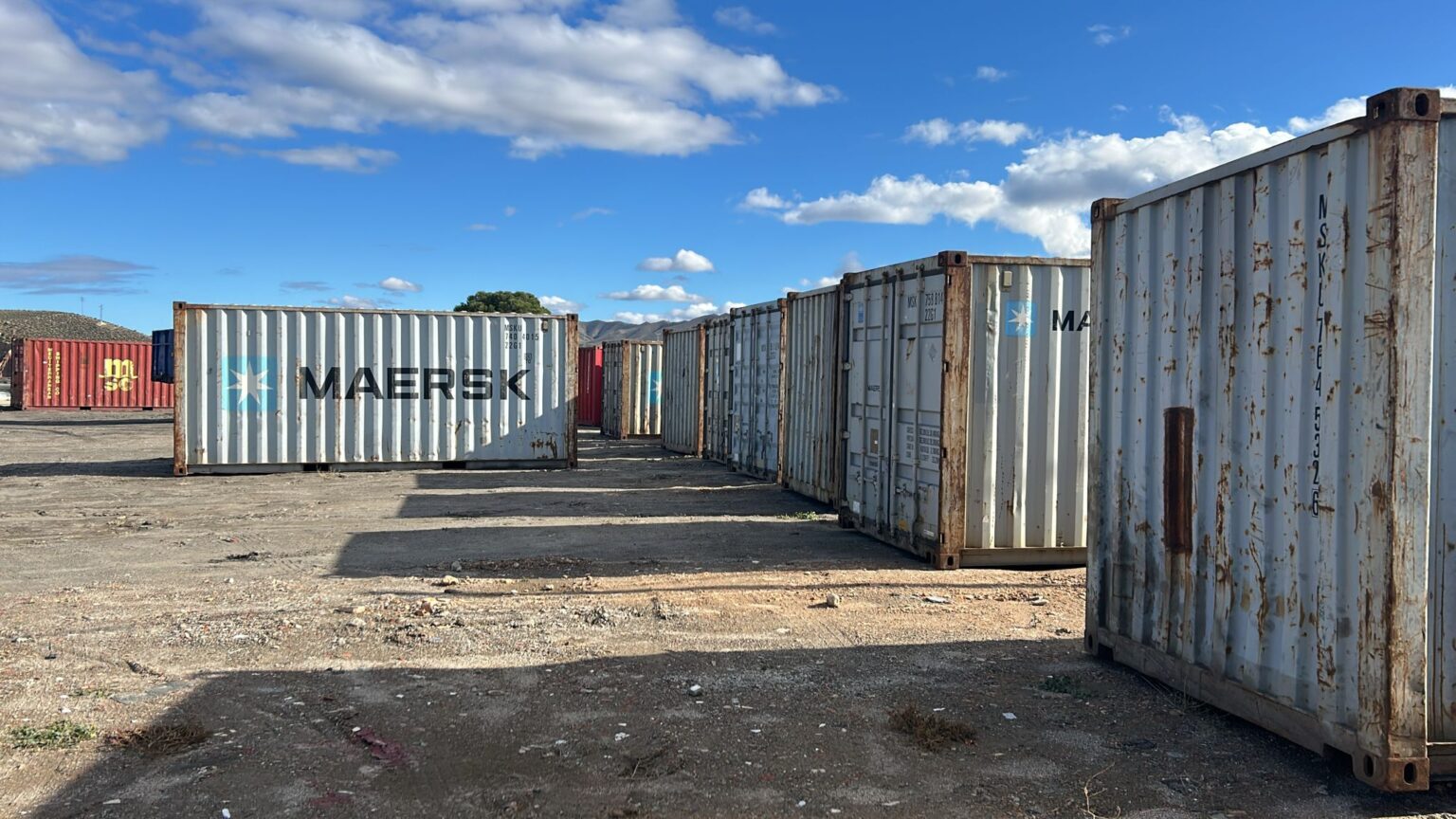 Contenedor de 40 pies estándar para logística y transporte